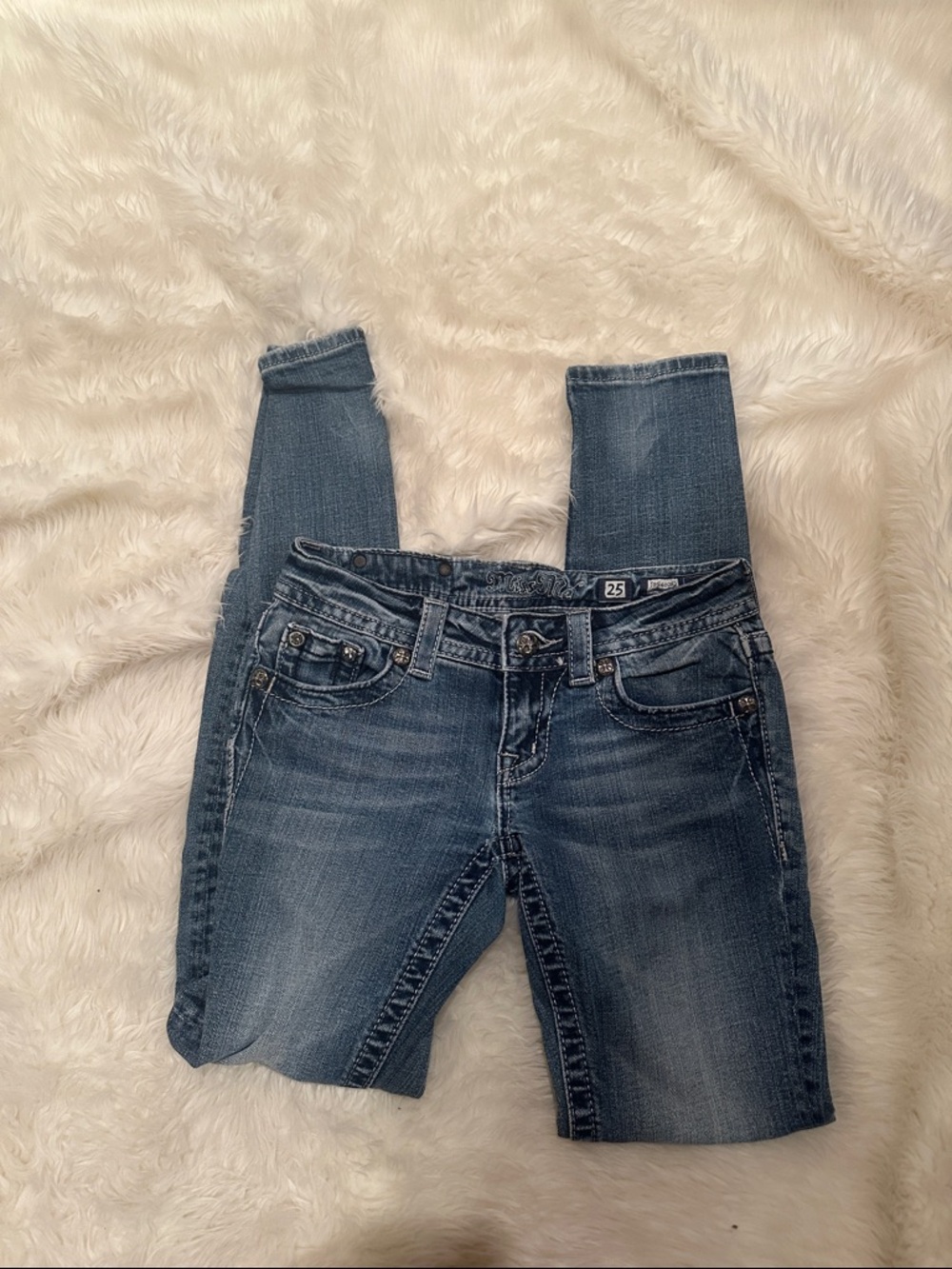 Miss Me Skinny Jeans Size 25 💙